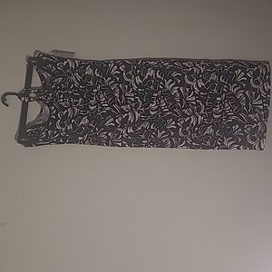 XXL NINE WEST Tube Top Dress Black and White EUC NWT